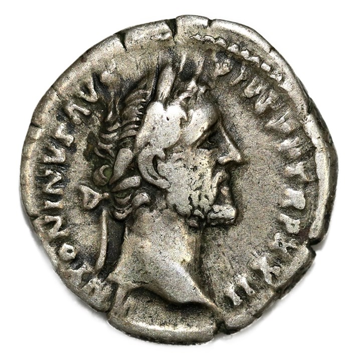 ANTONINUS PIUS 138-161. Ar Denar. 