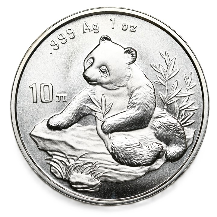 Kina 10 Yuan 1998 Panda BU