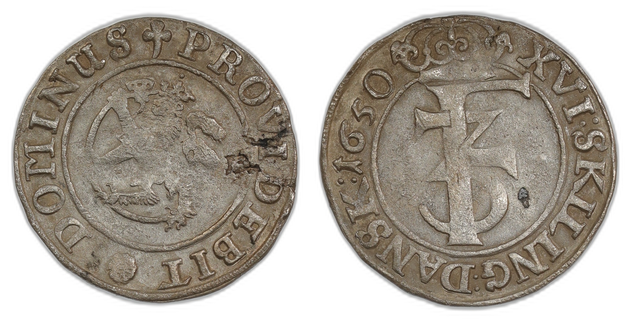 Norge 1 Mark 1650 Kv 1