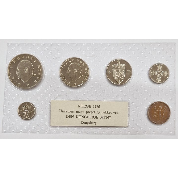 Myntsett 1976 Mykplast