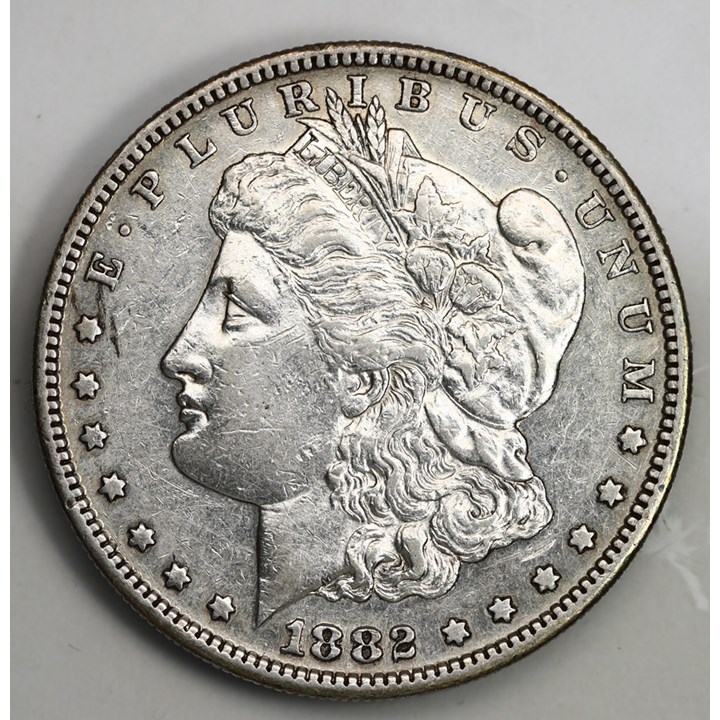 USA Morgan Dollar 1882 S Kv 1+