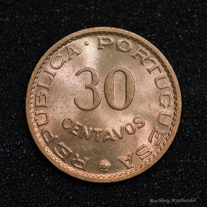 Timor 30 Centavos 1958 Kv 0