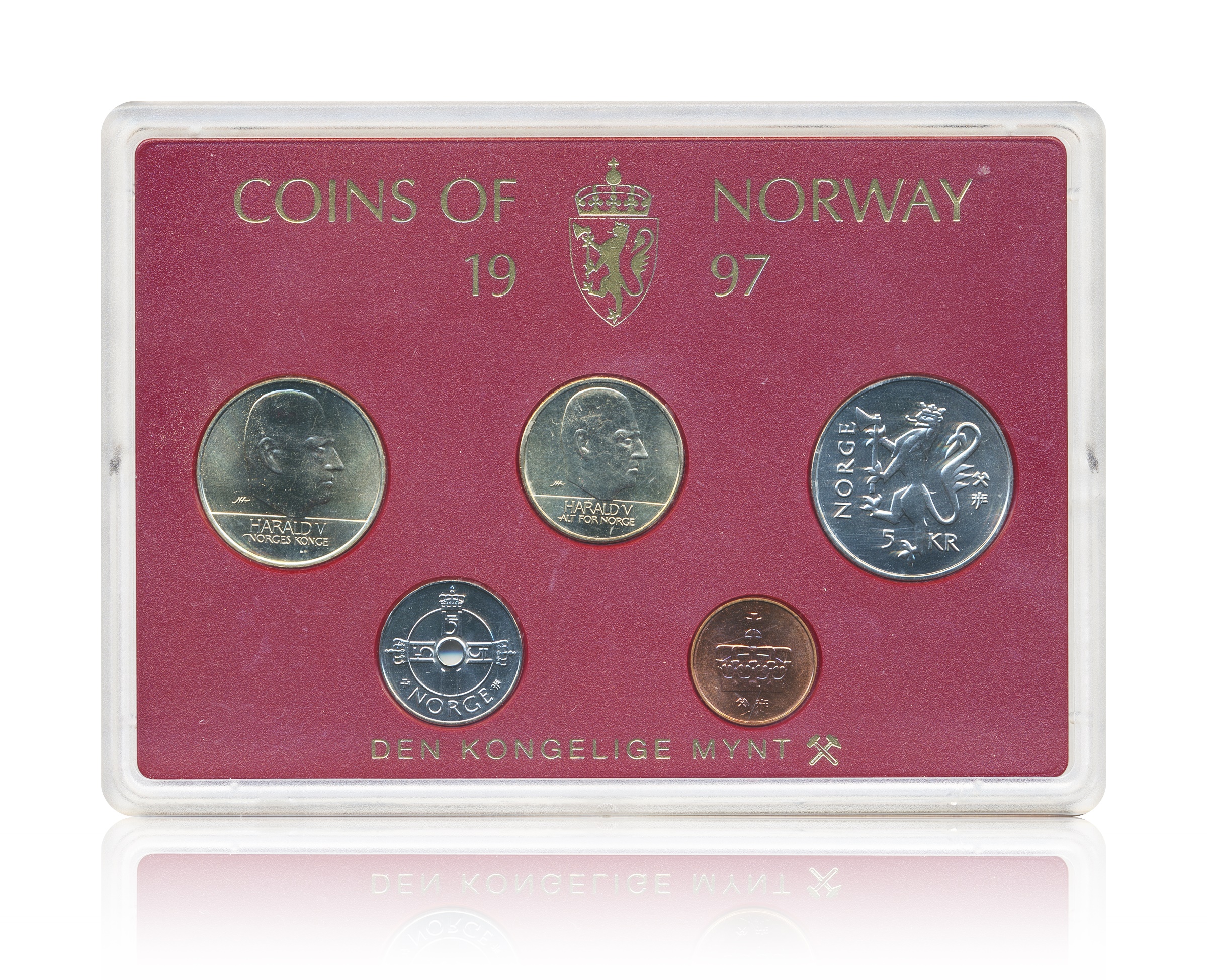 Myntsett 1997 Hardplast