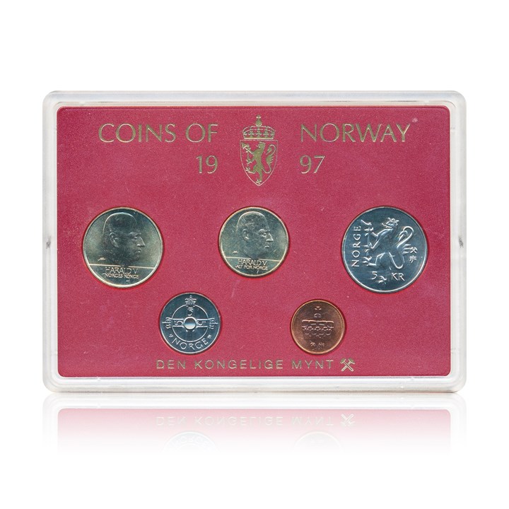 Myntsett 1997 Hardplast