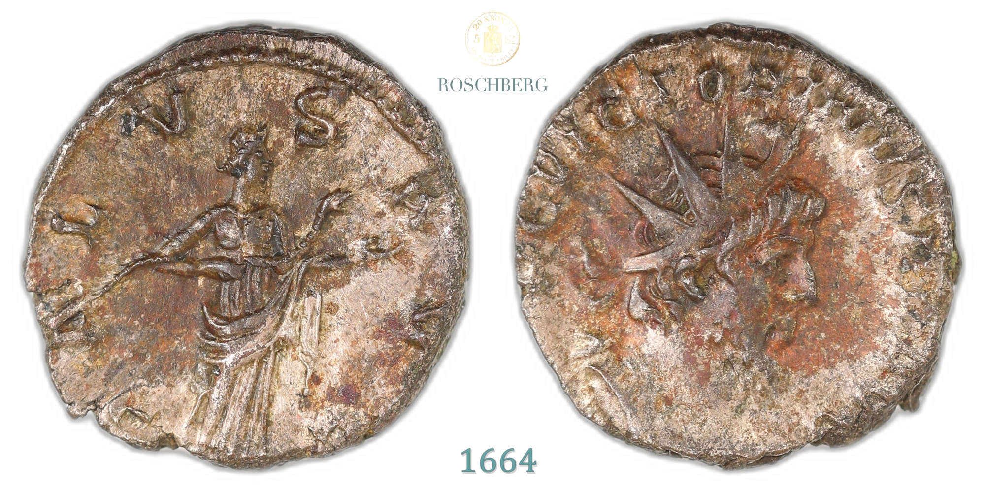 Roman Empire Antoninian 268-270 Victorianus Kv: AU