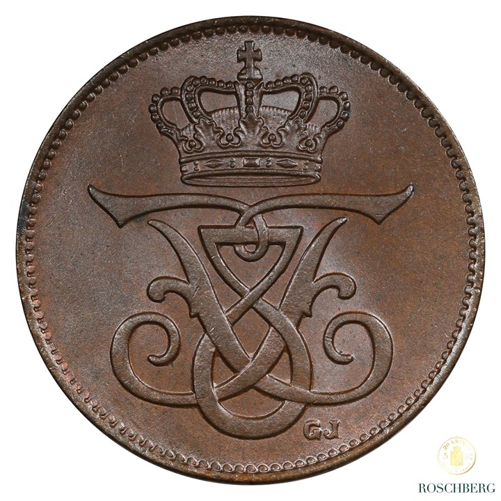 Danmark 2 Øre 1912 Kv 0