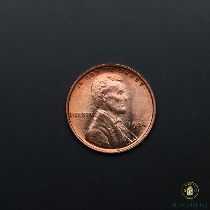 USA Cent 1924 Kv UNC