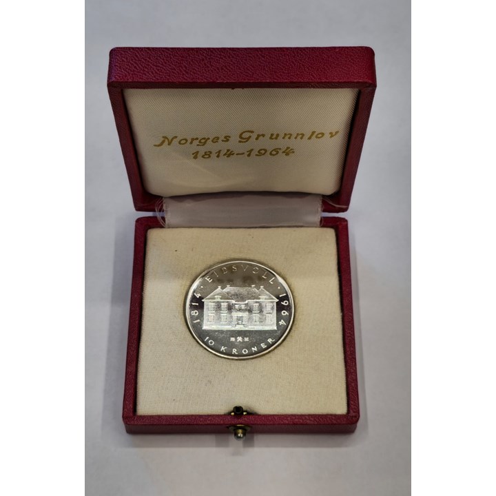 10 Kroner 1964 Spesialpreg i eske