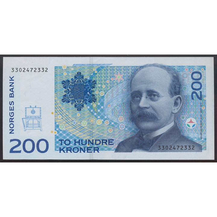 200 Kroner 1994 Kv 0