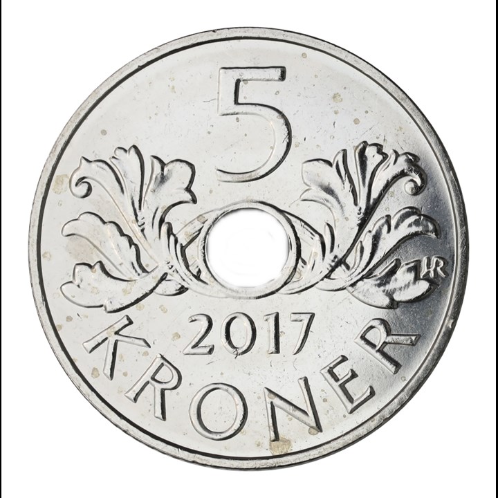 5 Kroner 2017 Kv 0
