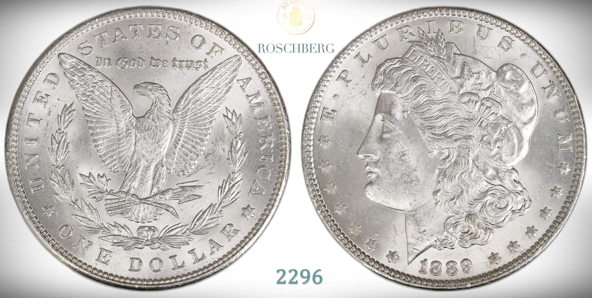 USA Dollar 1889  Kv: 0/01 (UNC)