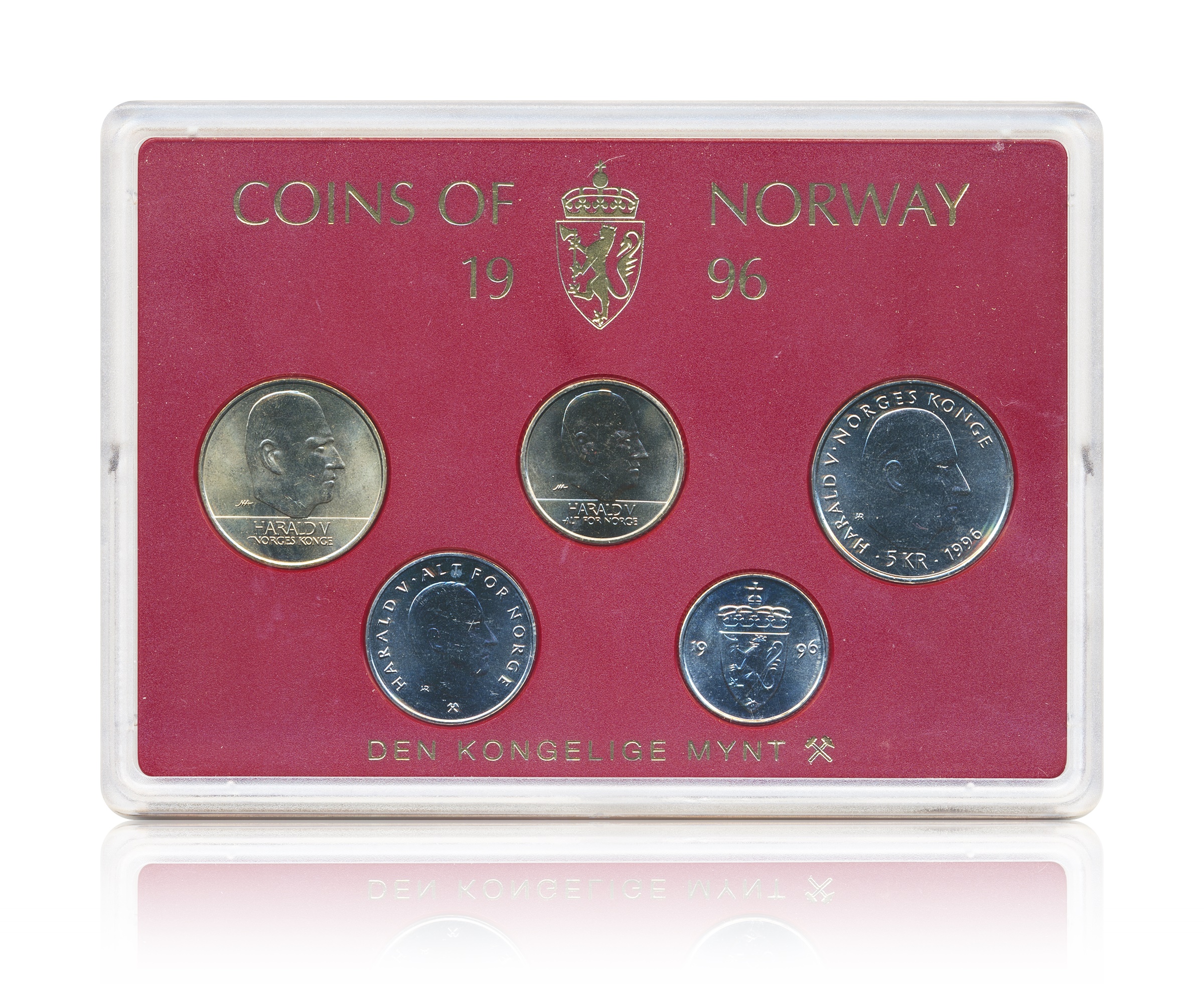 Myntsett 1996 Hardplast