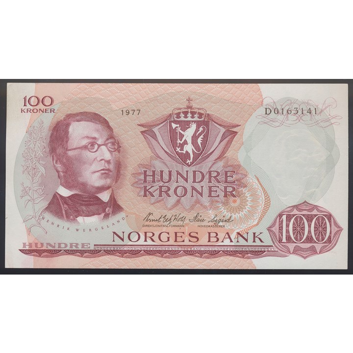 100 Kroner 1977 D Kv 01 (AU)