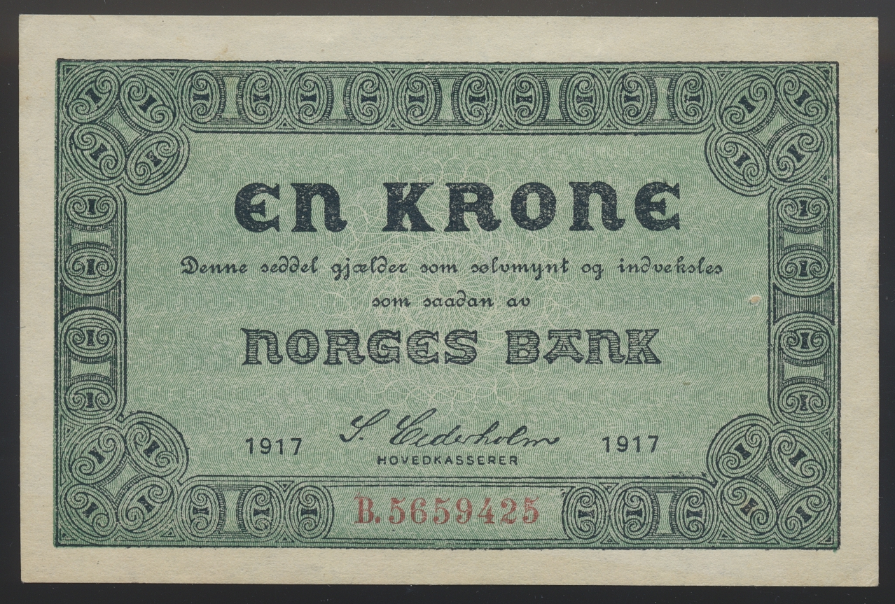 1 Krone 1917 E Kv g01