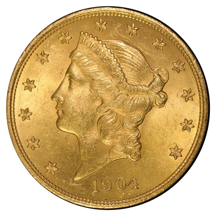 USA 20 Dollar 1904 UNC