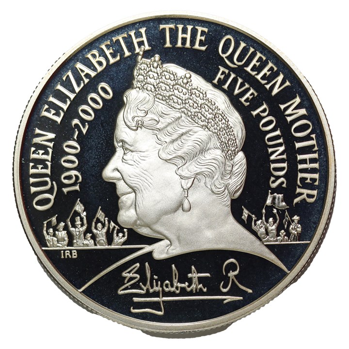 Great Britain 5 Pounds 2000 Proof