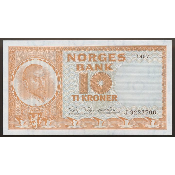 10 Kroner 1967 J Kv 0