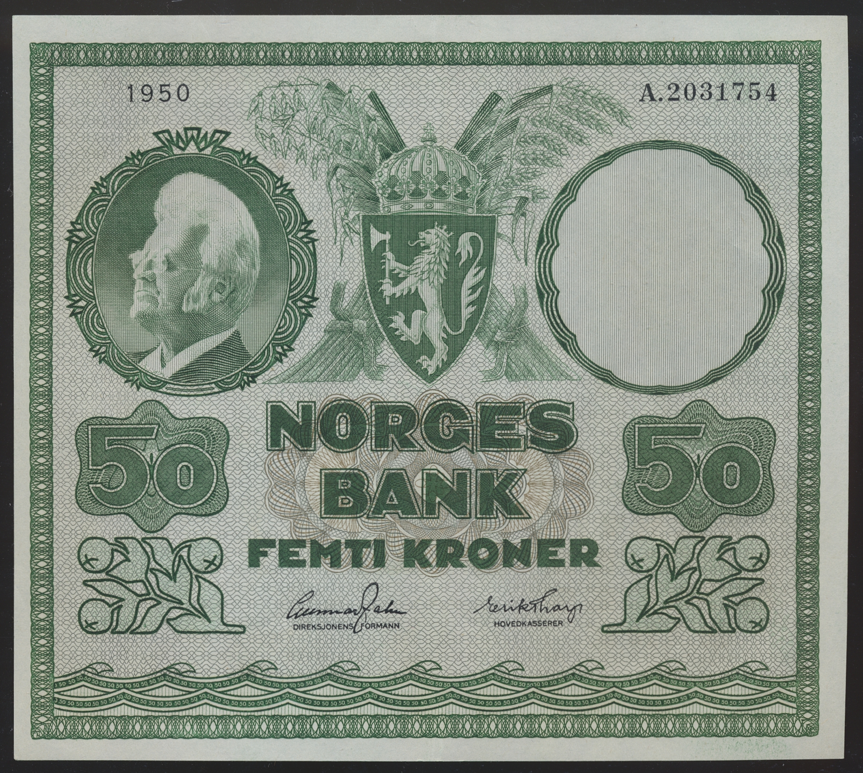 50 Kroner 1950 A Kv 01 (AU)