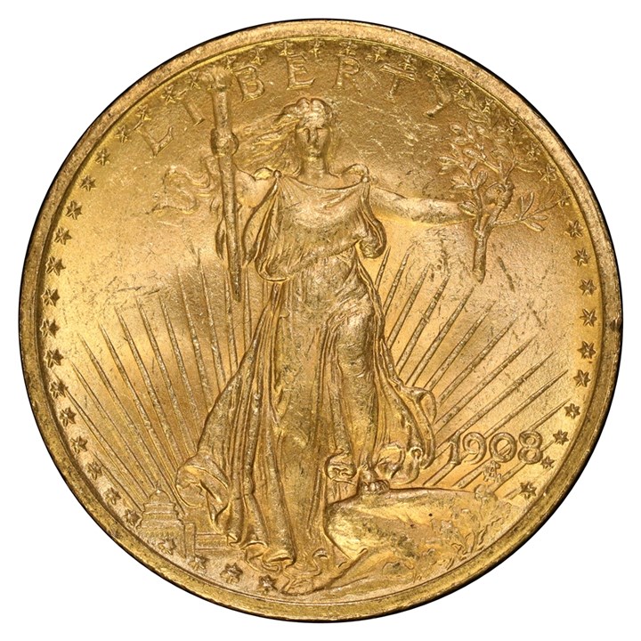USA 20 Dollar 1908 UNC