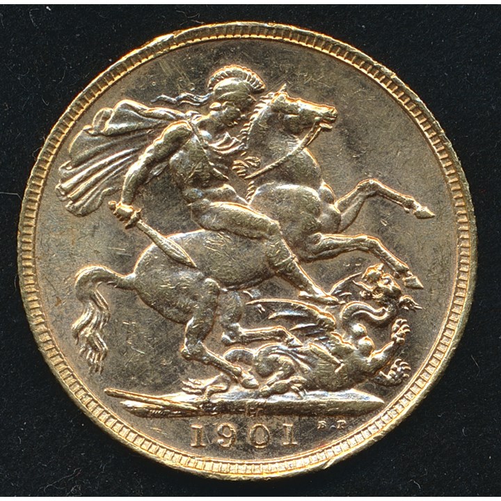 Australia Sovereign 1901 P Kv 0/01