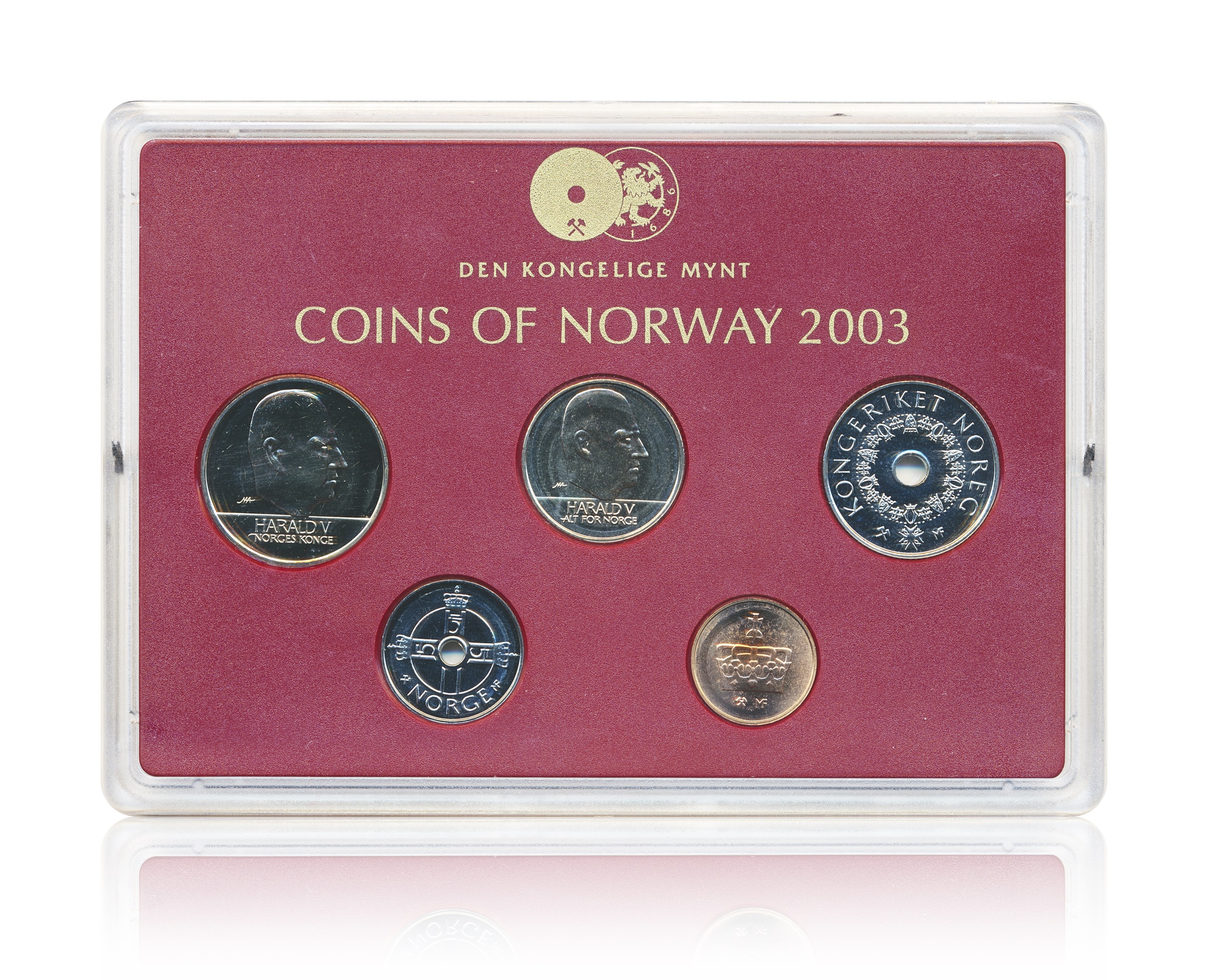 Myntsett 2003 Hardplast