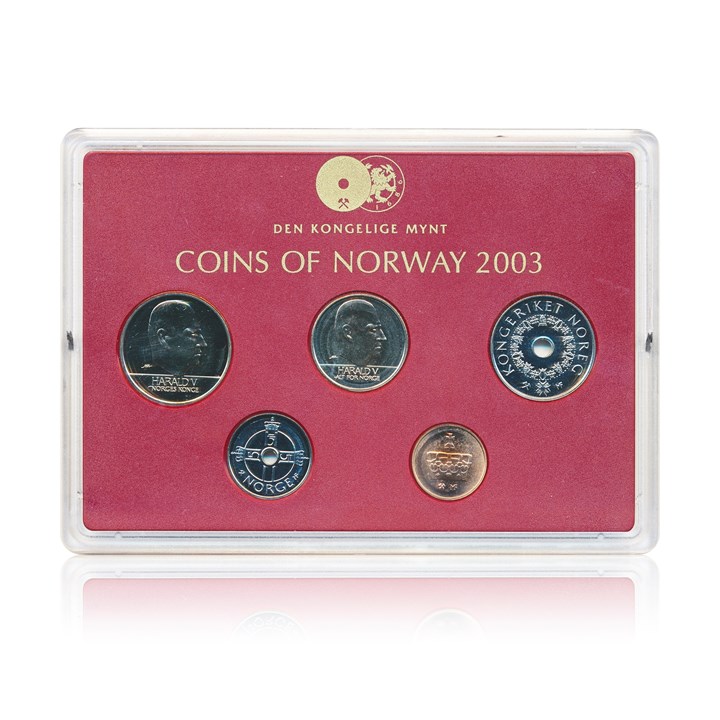 Myntsett 2003 Hardplast