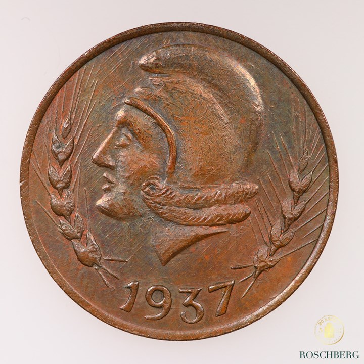 Spain - Ibi 25 Centimos 1937 Kv AU