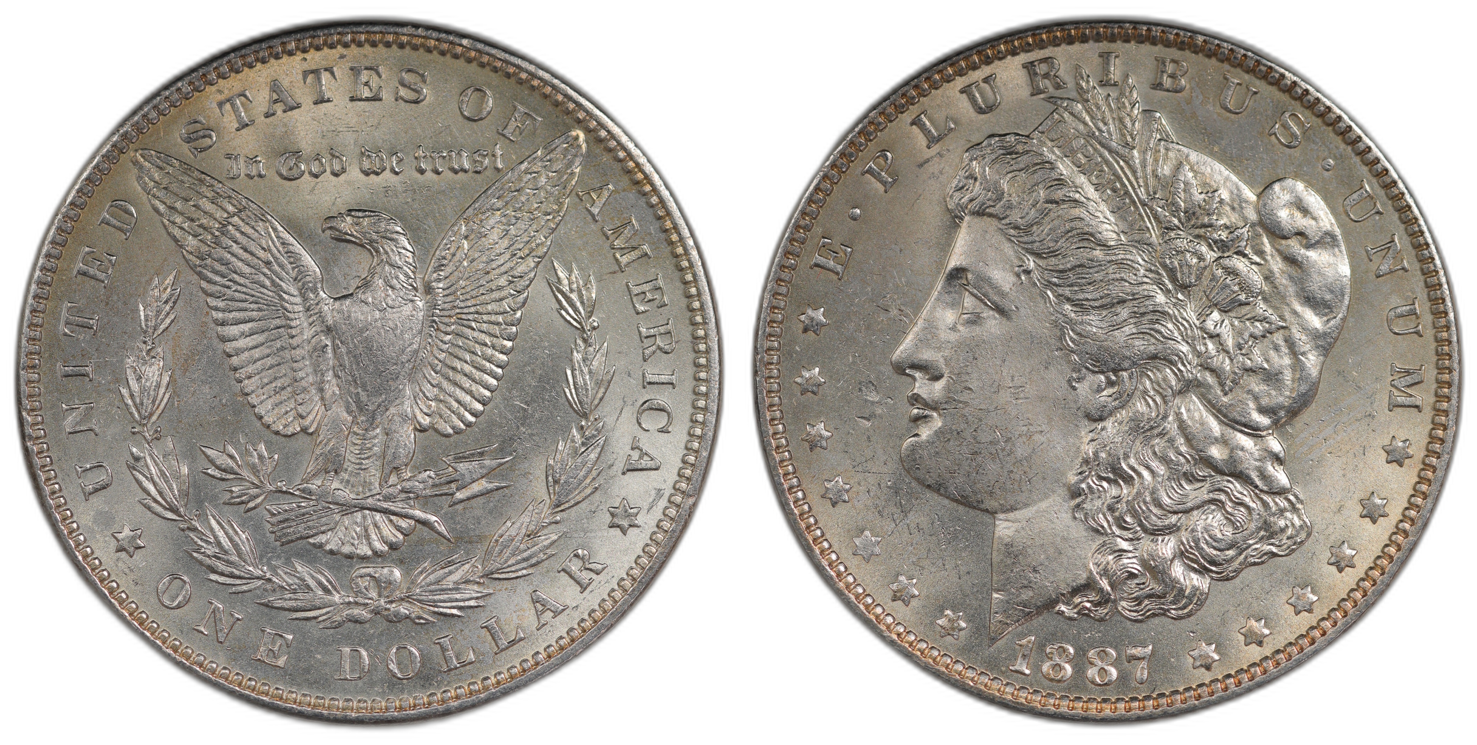 USA Dollar 1887 Kv: UNC