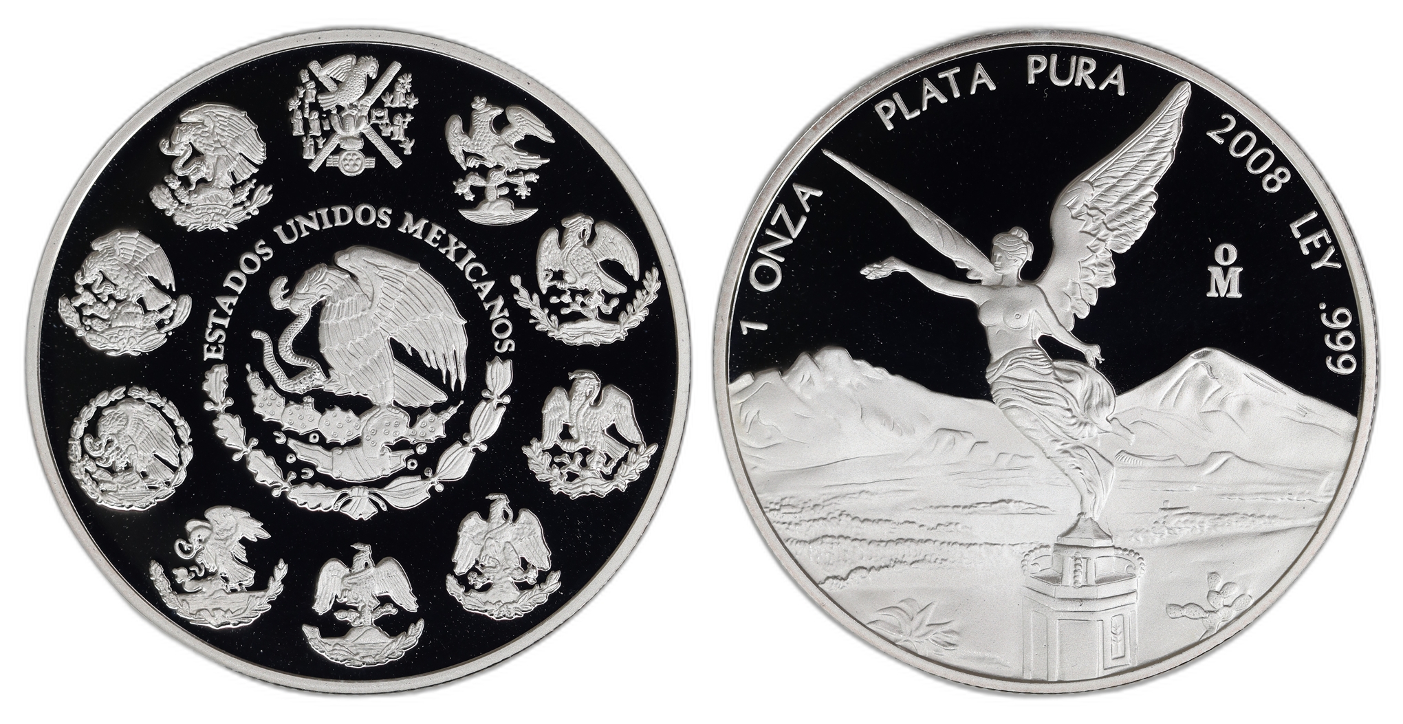 Mexico Onza 2008  Kv: Proof