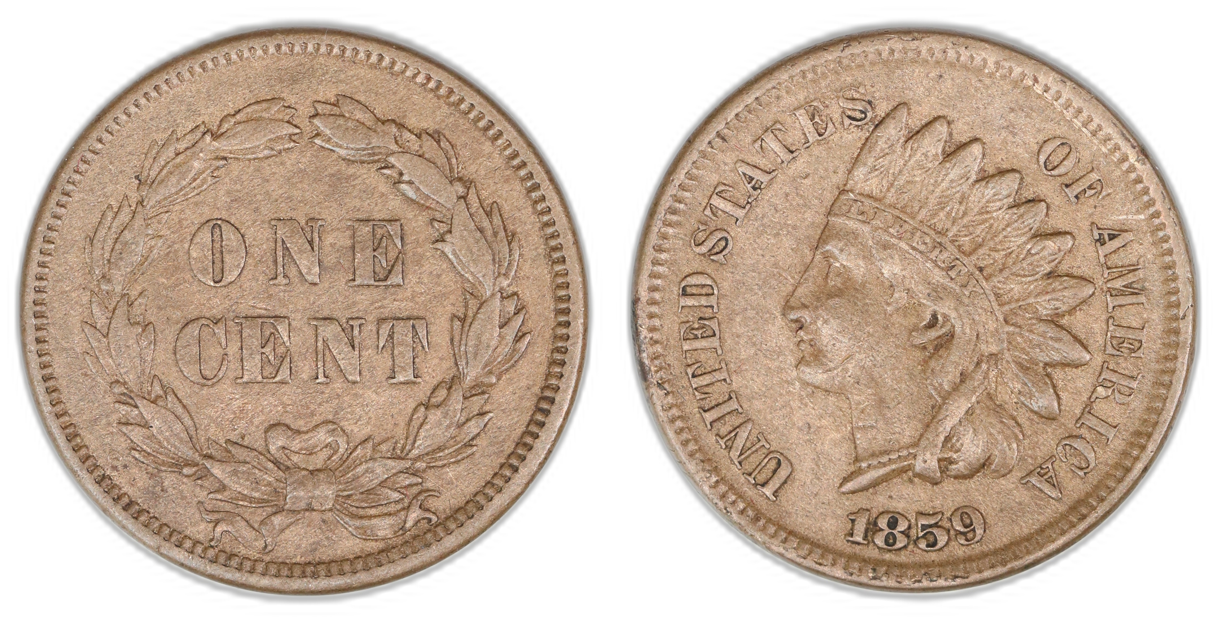USA Cent 1859  Kv: AU