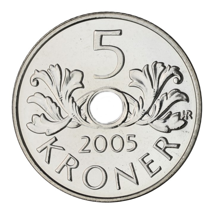 5 Kroner 2005 Kv 0