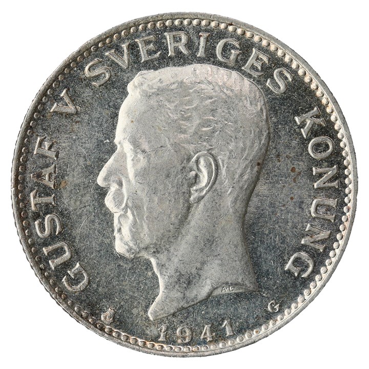 Sweden 1 Krona 1941 UNC