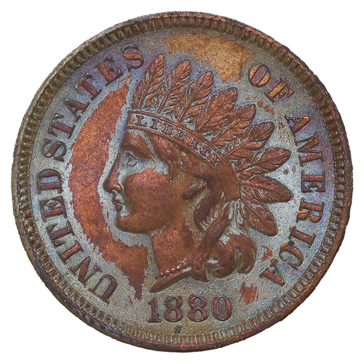 USA 1 Cent 1880 UNC