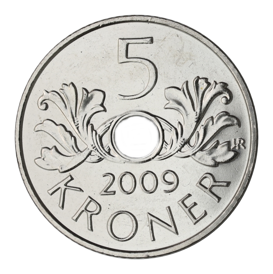 5 Kroner 2009 Kv 0