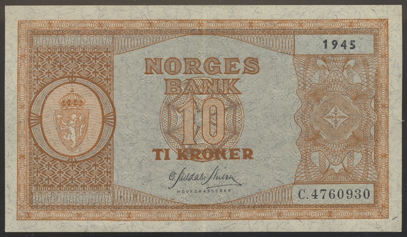 10 Kroner 1945 C Kv 01