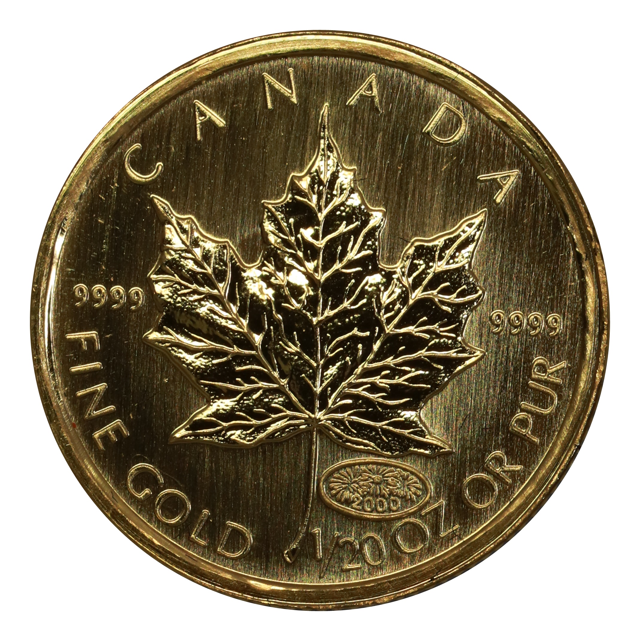 Canada Maple Leaf 1/20 Oz 9999 Gull