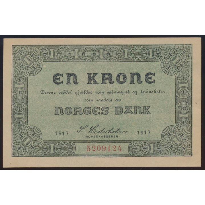 1 Krone 1917 Kv g01