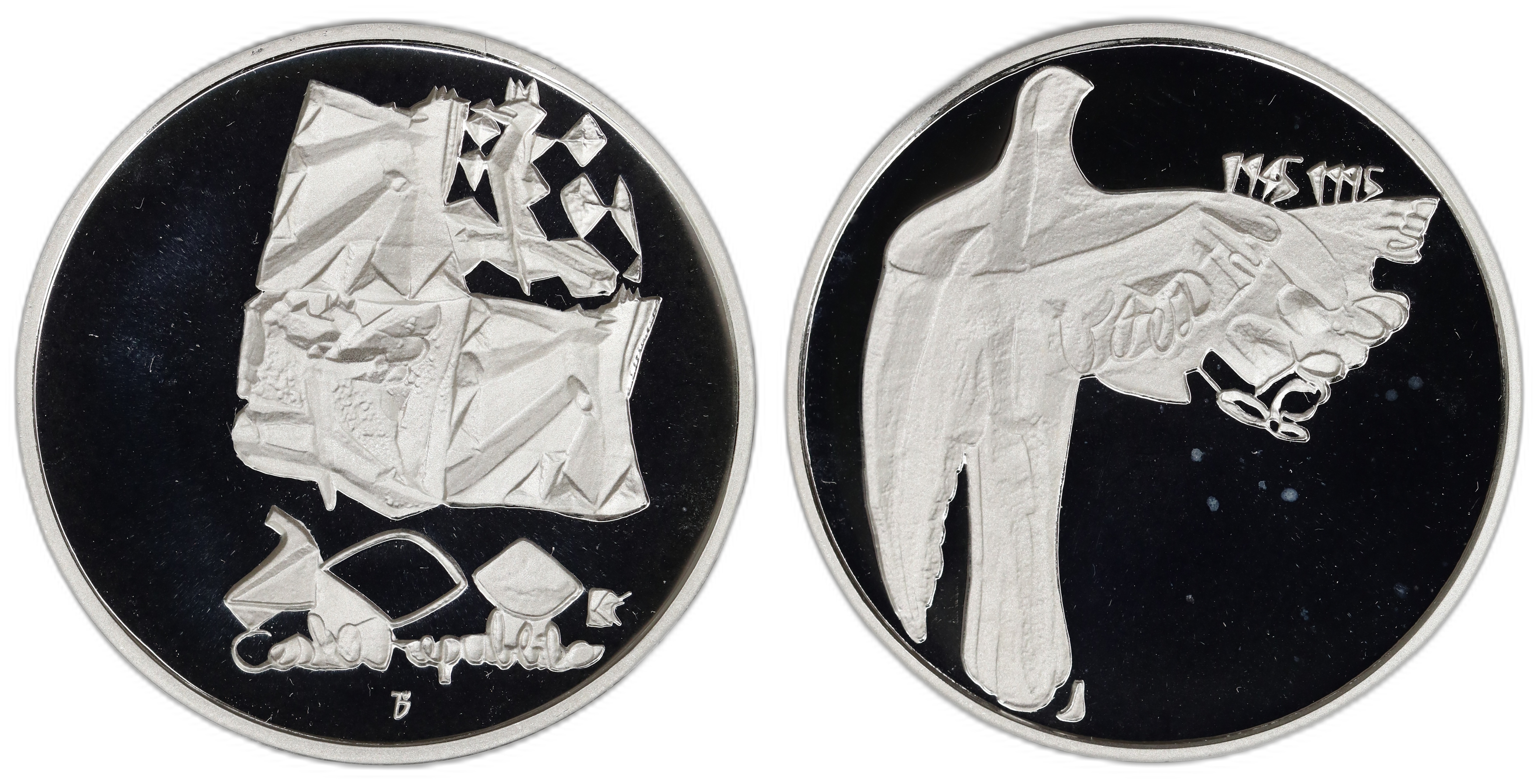 Czech Republic 200 Korun 1995  Kv: Proof