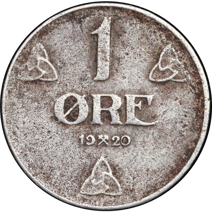 1 Øre 1920 Kv 1