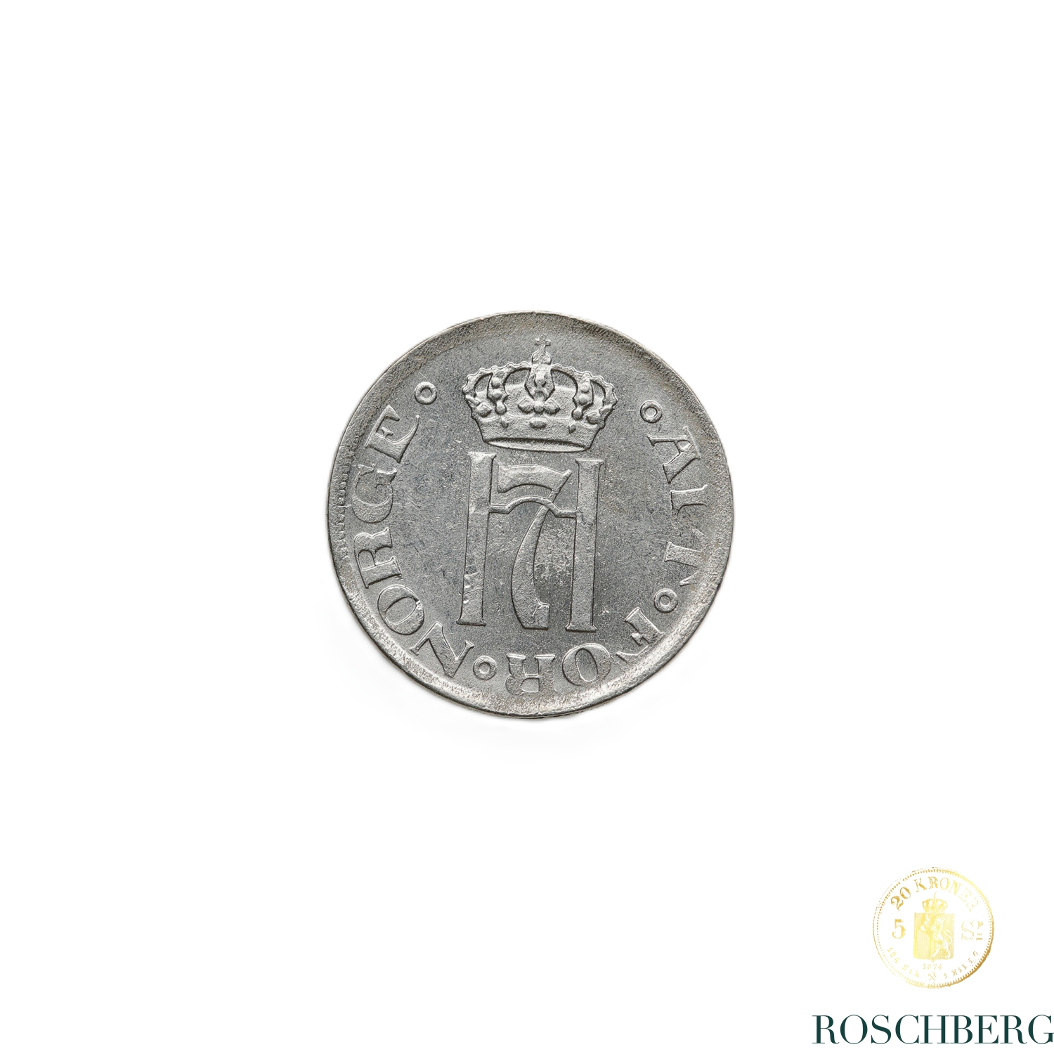 Norge 10 Øre 1919 Kv 0