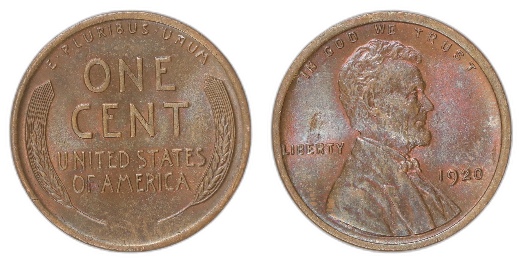 USA Cent 1920 Kv UNC