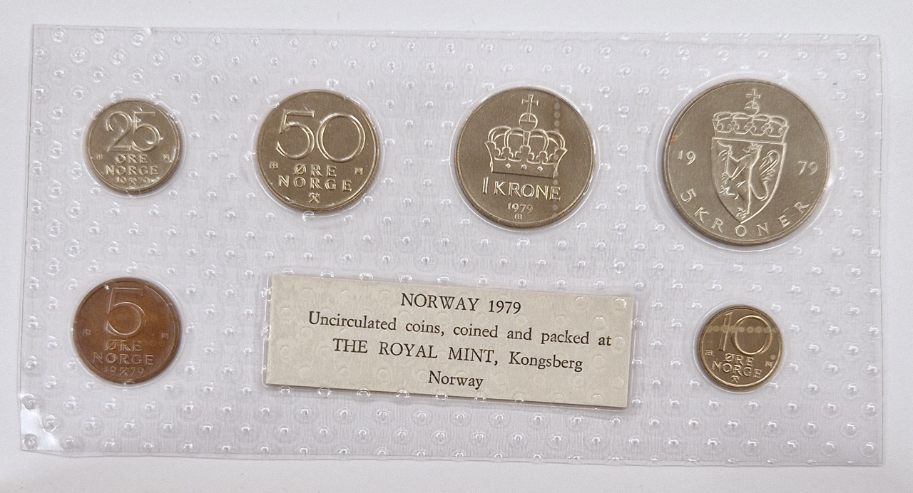 Myntsett 1979 Mykplast