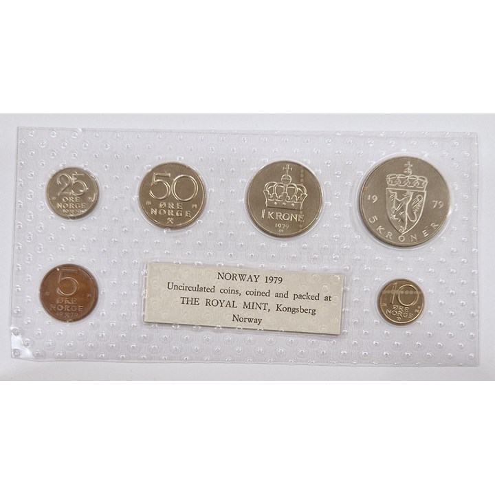 Myntsett 1979 Mykplast