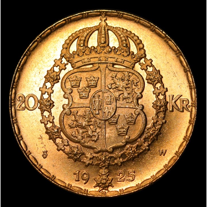 Sweden 20 Kronor 1925 UNC