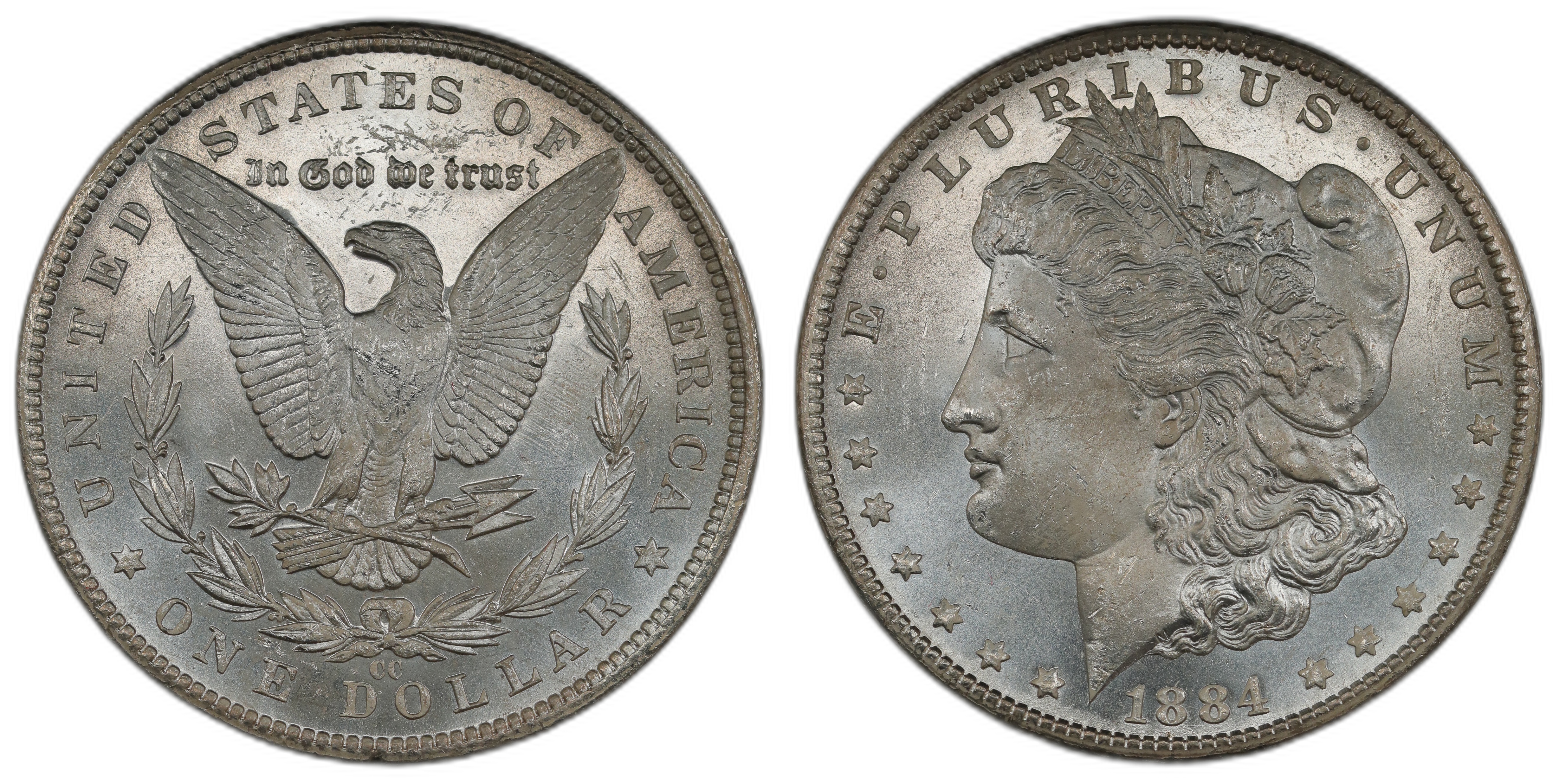 USA Dollar 1884-CC Kv: UNC