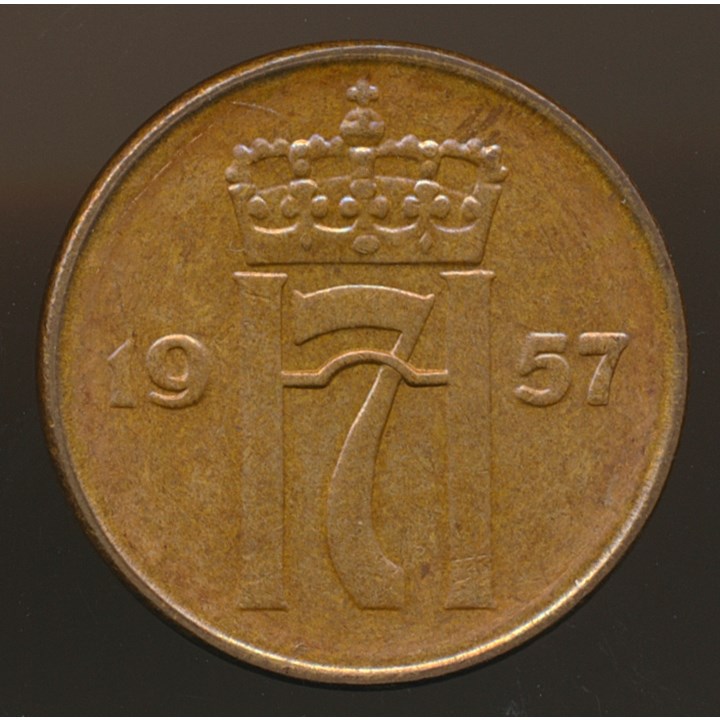 5 Øre 1957 Kv 0