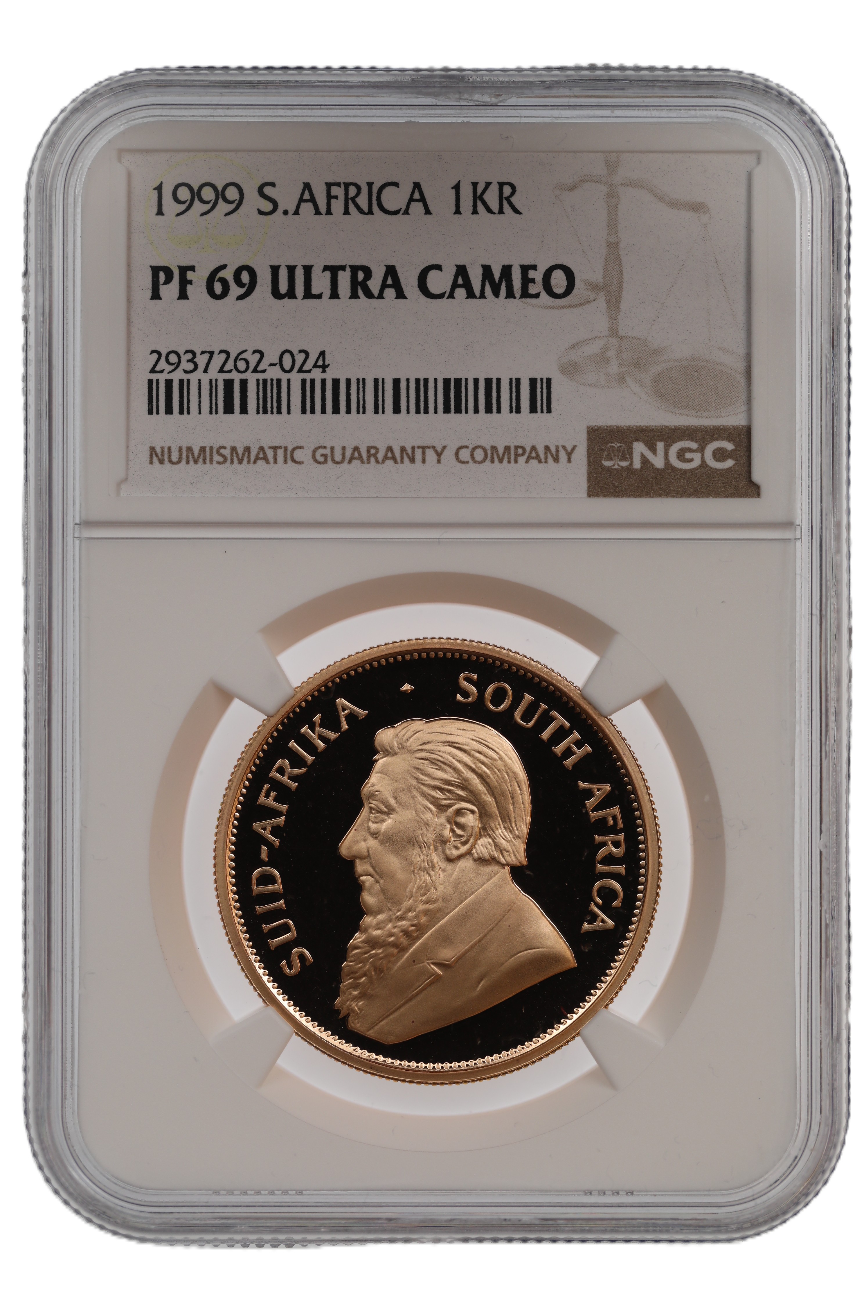 South Africa Krugerrand 1999 Kv: NGC PF69UCAM