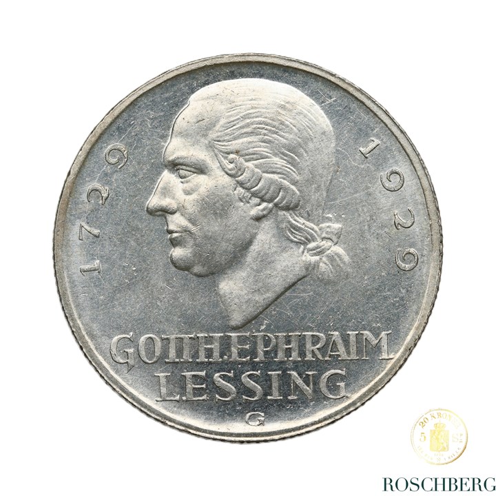 Germany 3 Mark 1929-G Kv UNC