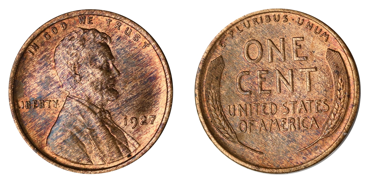 USA Cent 1927 Kv UNC