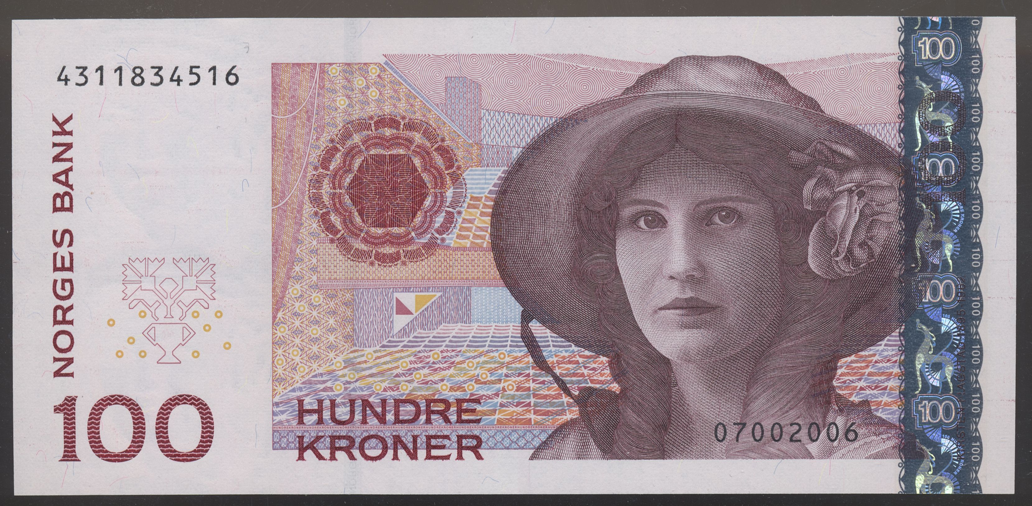 100 Kroner 2006 Kv 0